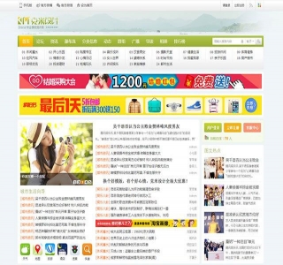 19楼风格绿色城市门户discuz模板网站源码商业版