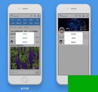 手机触屏模板say分类信息手机DiscuzX3.2模板商业版